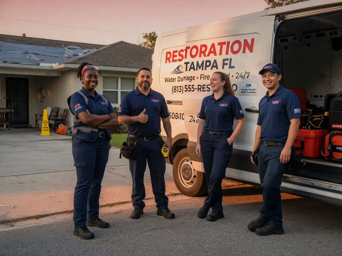 Water Damage Restoration company in Manilla, IN